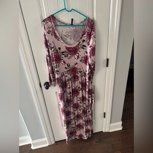 Floral Pink Dress